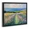 Stupell Industries Impressionist Wildflower Hills Floating Frame, design by Petal Prints Design